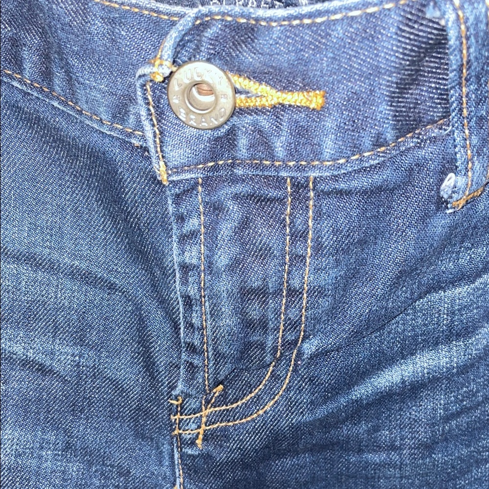 USED Lucky Brand Blue Jean Shorts for Women - Picture 3 of 8